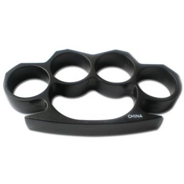 HEAVY BLACK BUCKLE KNUCKLES & PAPERWEIGHT
